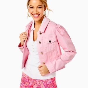 Lilly Pulitzer Denim Jacket NWOT